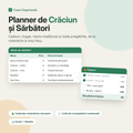 Planner de Crăciun și Sărbători