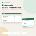 Planner de Nuntă Românească