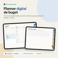 Planner digital de buget pentru tabletă